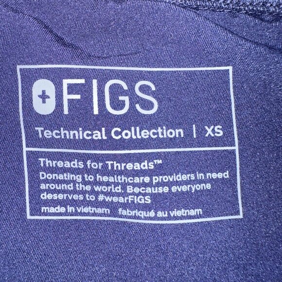 Navy XS NEW! Livingston Basic Scrub Pants - Picture 5 of 5